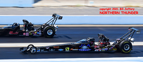 TAD - Joey Severance (near lane) vs Shawn Cowie 
(far lane)